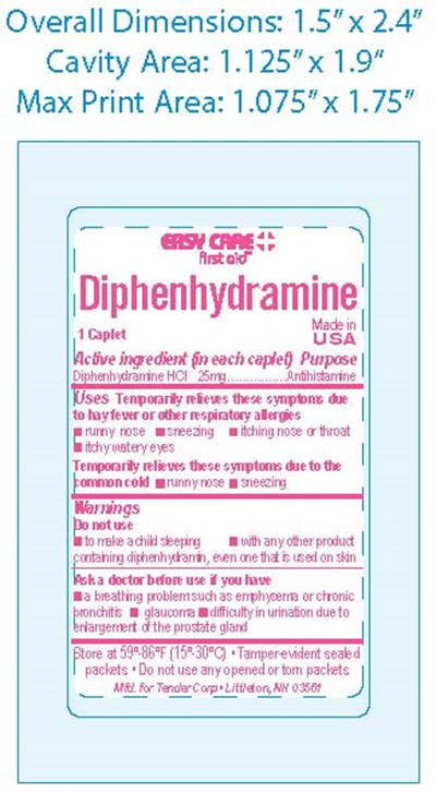 Diphenhydramine (5010 0180 Easy Care Diphenhydramine Front)